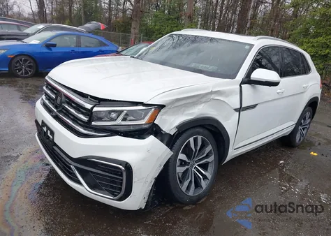 2022 Volkswagen Atlas Cross Sport 3.6L V6 Sel Premium R-Line from USA, damaged, VIN 1V2FE2CA7NC206920